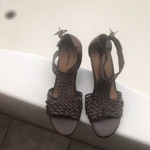 Brown heels
